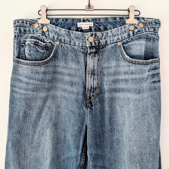 Good American Women's Good 90' Distressed Blue Jeans ~ Size 12/31 - Picture 3 of 13